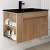 ModernLuxe 30" Wall-Mounted Bathroom Vanity with Reversible Open Shelf and White Ceramic Basin -Luxe Furniture Sale GUEST 6b49e644 4fa6 4d8c b5e0 9cca8996abca