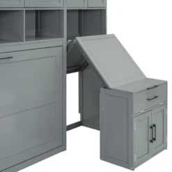 ModernLuxe Twin Murphy Bed with Integrated Desk, Cabinets & Shelving 26 ModernLuxe Twin Murphy Bed with Integrated Desk, Cabinets & Shelving -Luxe Furniture Sale GUEST 6b6ca614 4bbf 4c7a 88ac 9f8cc1f9d4b9