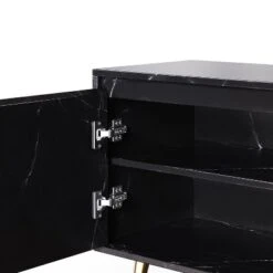 Modern TV Stand For 65" TV With Large Storage, Black - ModernLuxe -Luxe Furniture Sale GUEST 6b7b6e24 6eee 4baf b9c2 aaf68363b6c6