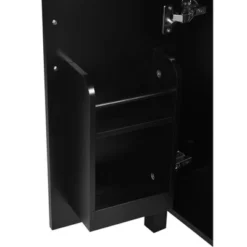 24"W Bathroom Vanity With Ceramic Sink, Bathroom Cabinet With Storage Racks, Drawers And Soft Closing Door, Black/Green-ModernLuxe 30 24"W Bathroom Vanity With Ceramic Sink, Bathroom Cabinet With Storage Racks, Drawers And Soft Closing Door, Black/Green-ModernLuxe -Luxe Furniture Sale GUEST 6b80be4d 3670 4c7a aacb f121abd746e1