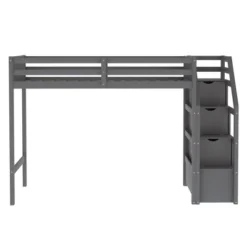 ModernLuxe Twin Over Full Loft Bed with Storage Staircase -Luxe Furniture Sale GUEST 6bade41e f0af 42da bdd8 c200c0114289
