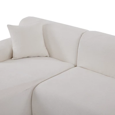 109" Simplified Style Large L-Shape Modular Sectional Sofa, 2 Piece Free Combination Sofa - ModernLuxe 13 109" Simplified Style Large L-Shape Modular Sectional Sofa, 2 Piece Free Combination Sofa - ModernLuxe - Image 11