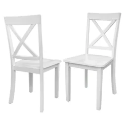 ModernLuxe 5-Piece White Solid Wood Dining Table and Chairs Set 18 ModernLuxe 5-Piece White Solid Wood Dining Table and Chairs Set -Luxe Furniture Sale GUEST 6c4b5584 d204 4ab2 ace8 565ccc928bfe