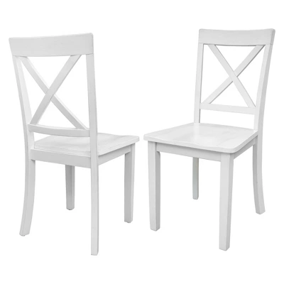 ModernLuxe 5-Piece White Solid Wood Dining Table and Chairs Set 9 ModernLuxe 5-Piece White Solid Wood Dining Table and Chairs Set - Image 7