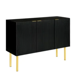 Modern Sideboard, Buffet Cabinet With Metal Handles & Legs And Adjustable Shelves-ModernLuxe 17 Modern Sideboard, Buffet Cabinet With Metal Handles & Legs And Adjustable Shelves-ModernLuxe -Luxe Furniture Sale GUEST 6c500970 e8a7 4782 ad76 6e0cdcd60e12