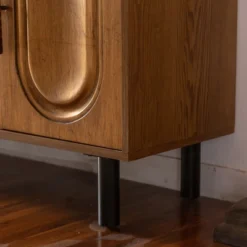 ModernLuxe Sideboard Buffet Cabinet With 4 Doors, Wood Console Table With Adjustable Shelf, Brown - ModernLuxe -Luxe Furniture Sale GUEST 6cbd7dd5 b050 4d17 95b6 f449b5c4ecc1