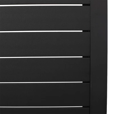 ModernLuxe C-Shaped Outdoor Side Table, Modern Aluminum End Table for Patio & Garden 12 ModernLuxe C-Shaped Outdoor Side Table, Modern Aluminum End Table for Patio & Garden - Image 10