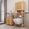 ModernLuxe 64.76" Tall Bamboo Over-the-Toilet Storage Cabinet with 2 Doors 2 ModernLuxe 64.76" Tall Bamboo Over-the-Toilet Storage Cabinet with 2 Doors -Luxe Furniture Sale GUEST 6f6220f9 9d51 43f6 99f6 376e4eb55dc6