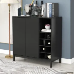 Contemporary Sideboard Stylish Buffet Storage Cabinet - ModernLuxe -Luxe Furniture Sale GUEST 704f3cc7 288d 4b9e 9ecc a0c97943b6d1