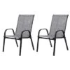 ModernLuxe Set of 2 Outdoor Patio Chairs with Breathable Textilene & Steel Frame -Luxe Furniture Sale GUEST 7112bd19 e280 42bf 8f2a 387854f722fe