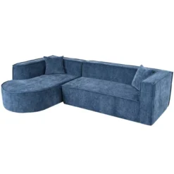 ModernLuxe 109" Upholstered Chenille Sectional Sofa with Curved Lounge 17 ModernLuxe 109" Upholstered Chenille Sectional Sofa with Curved Lounge -Luxe Furniture Sale GUEST 7246dade b6a5 43bb a359 62eab03f48b6