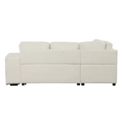 87.7" Convertible Pull Out Sleeper Sofa Bed With Storage Ottoman, 2 Stools, Wireless Charger And USB Ports 4M-ModernLuxe 26 87.7" Convertible Pull Out Sleeper Sofa Bed With Storage Ottoman, 2 Stools, Wireless Charger And USB Ports 4M-ModernLuxe -Luxe Furniture Sale GUEST 72b8e7d0 6a1b 47d2 9269 f5a06a11317b