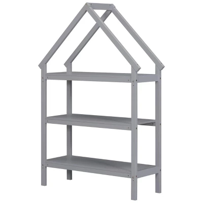 ModernLuxe Twin Size House Shape Floor Bed with 2 Detachable Stands 11 ModernLuxe Twin Size House Shape Floor Bed with 2 Detachable Stands - Image 9