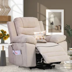 ModernLuxe Power Lift Recliner with Integrated Massage, Heat, and Infinite Positions -Luxe Furniture Sale GUEST 7422f273 655c 4807 8498 fb54f070cf60