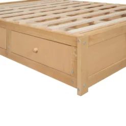 Wood Platform Bed With Underneath Storage And 2 Drawers-ModernLuxe 26 Wood Platform Bed With Underneath Storage And 2 Drawers-ModernLuxe -Luxe Furniture Sale GUEST 76208057 2e53 4165 b135 2ced7e132dc2