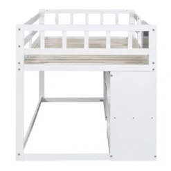 ModernLuxe Twin Size Low Loft Bed with Integrated Desk and Drawers 20 ModernLuxe Twin Size Low Loft Bed with Integrated Desk and Drawers -Luxe Furniture Sale GUEST 786dc2b2 b508 45ff 9172 041ea6201b6f