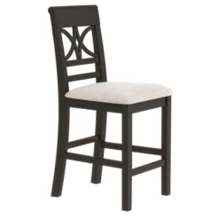 ModernLuxe 6-Piece Rustic Wood Counter Height Dining Set with Storage Shelf, 4 Chairs & Bench 20 ModernLuxe 6-Piece Rustic Wood Counter Height Dining Set with Storage Shelf, 4 Chairs & Bench -Luxe Furniture Sale GUEST 787866fb 6e9a 4aea 8b0a ca5ce4c7ad94