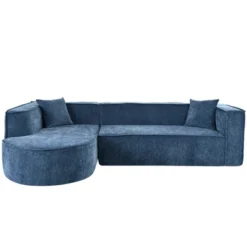 ModernLuxe 109" Upholstered Chenille Sectional Sofa with Curved Lounge 16 ModernLuxe 109" Upholstered Chenille Sectional Sofa with Curved Lounge -Luxe Furniture Sale GUEST 7adfa9ab 4178 409f 9353 2f4adaa044ac