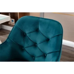 ModernLuxe Velvet Home Office Swivel Shell Chair - Ergonomic Task Chair -Luxe Furniture Sale GUEST 7d730f8f 39ac 4bcc b4a0 9c6f49453ef8