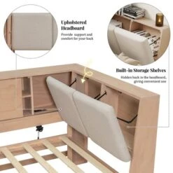 ModernLuxe L-Shaped Corner Daybed with Storage Drawers, USB Charging & Bookcase 14 ModernLuxe L-Shaped Corner Daybed with Storage Drawers, USB Charging & Bookcase -Luxe Furniture Sale GUEST 7e253b94 a02b 42d7 b6bd 459a5945e2cd