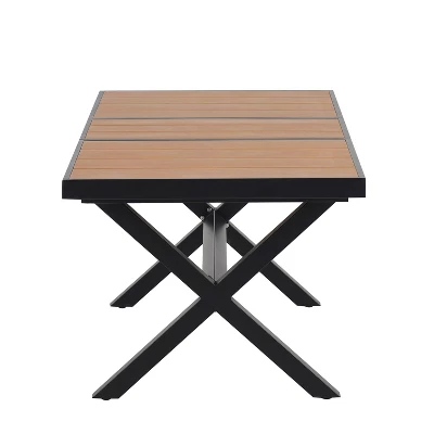 ModernLuxe 7-Piece Outdoor Dining Set with Extendable Table & 6 Chairs 14 ModernLuxe 7-Piece Outdoor Dining Set with Extendable Table & 6 Chairs - Image 12