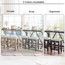 ModernLuxe 3-Piece Counter Height Dining Set with USB & Upholstered Stools 23 ModernLuxe 3-Piece Counter Height Dining Set with USB & Upholstered Stools -Luxe Furniture Sale GUEST 7e60b625 cbc4 4e6e 853f 4c566bc09564