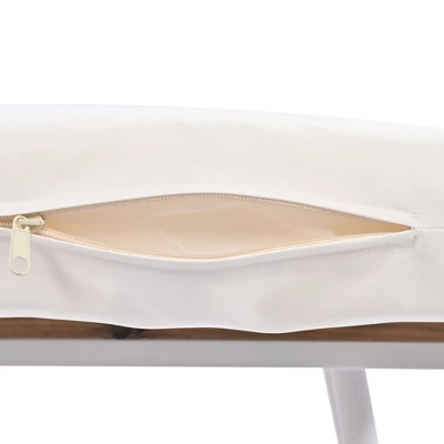 ModernLuxe 4-Piece Rope Patio Conversation Set with Tempered Glass Table 12 ModernLuxe 4-Piece Rope Patio Conversation Set with Tempered Glass Table - Image 10