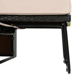 ModernLuxe 2-Piece Rattan Sunbed Lounger with Canopy and Storage Bench -Luxe Furniture Sale GUEST 7f4f17eb 86c9 4ca2 ad51 d467e9d2723f