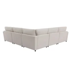 ModernLuxe 100" U-Shape 6-Seater Sectional Sofa with Removable Ottomans 24 ModernLuxe 100" U-Shape 6-Seater Sectional Sofa with Removable Ottomans -Luxe Furniture Sale GUEST 80a80948 f183 425b a02e 24e58b7128af
