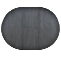 5 PCS Round Wood Extendable Dining Table Set With 4 Dining Chairs-ModernLuxe 19 5 PCS Round Wood Extendable Dining Table Set With 4 Dining Chairs-ModernLuxe -Luxe Furniture Sale GUEST 821cb80b 41b9 4276 863e a7cae3efa5cf