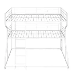 ModernLuxe Metal Triple Bunk Bed with Ladder - Full XL, Twin XL & Queen Sizes 15 ModernLuxe Metal Triple Bunk Bed with Ladder - Full XL, Twin XL & Queen Sizes -Luxe Furniture Sale GUEST 82876143 0deb 46a0 b3c7 b42527c87aaf
