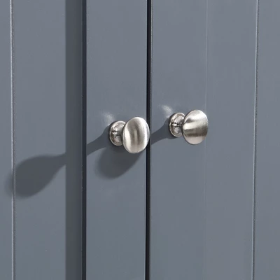 72.4" Minimalist Freestanding Kitchen Storage Cabinet Organizer, Kitchen Pantry With 4 Doors And Adjustable Shelves-ModernLuxe 10 72.4" Minimalist Freestanding Kitchen Storage Cabinet Organizer, Kitchen Pantry With 4 Doors And Adjustable Shelves-ModernLuxe - Image 8