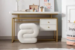 S-shape Velvet Ottoman, Makeup Stool Footstool-ModernLuxe 13 S-shape Velvet Ottoman, Makeup Stool Footstool-ModernLuxe -Luxe Furniture Sale GUEST 8392b578 7e6c 4140 a72b 46df44a65f0f