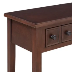 ModernLuxe 38" Rustic Console Table with 2 Drawers and Open Shelf 29 ModernLuxe 38" Rustic Console Table with 2 Drawers and Open Shelf -Luxe Furniture Sale GUEST 85eb80d2 f39a 4273 9b16 c7ed6a14c79c