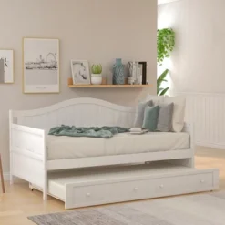 Twin Wooden Daybed With Trundle Bed-ModernLuxe 23 Twin Wooden Daybed With Trundle Bed-ModernLuxe -Luxe Furniture Sale GUEST 8676a3d9 4b1b 448e a49c cac5ac9dcea1