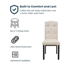 5 PCS Wood Dining Table Set With Faux Marble Tabletop And Upholstered Dining Chairs-ModernLuxe 18 5 PCS Wood Dining Table Set With Faux Marble Tabletop And Upholstered Dining Chairs-ModernLuxe -Luxe Furniture Sale GUEST 89a1d3f8 7b70 42e7 af17 05e74353d3dd