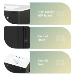 ModernLuxe 30-Inch Bathroom Vanity with Integrated Ceramic Sink Top and 2 Drawers 19 ModernLuxe 30-Inch Bathroom Vanity with Integrated Ceramic Sink Top and 2 Drawers -Luxe Furniture Sale GUEST 8b2cd8fe 0809 4fcb a775 a2844dd9d5bf