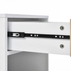 Nightstand With USB Charging Ports, End Table With 1 Drawer And Metal Legs, White+Natural Finish-ModernLuxe 17 Nightstand With USB Charging Ports, End Table With 1 Drawer And Metal Legs, White+Natural Finish-ModernLuxe -Luxe Furniture Sale GUEST 8d5480eb 61a5 4fec ad4a b6e99624ac2a