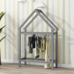 ModernLuxe Twin Size House Shape Floor Bed with 2 Detachable Stands 19 ModernLuxe Twin Size House Shape Floor Bed with 2 Detachable Stands -Luxe Furniture Sale GUEST 8e7b3e16 260d 4077 8283 ab422fd9889d