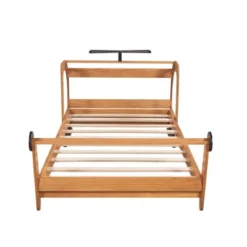 ModernLuxe Twin Size Airplane Platform Bed with Manual Propeller and Shelves -Luxe Furniture Sale GUEST 8edf16a3 5953 4b23 a07d 70811b095b5a