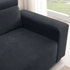 ModernLuxe 87" Velvet 2-Seater Sectional Sofa - Multi-Angle Adjustable Headrests 23 ModernLuxe 87" Velvet 2-Seater Sectional Sofa - Multi-Angle Adjustable Headrests -Luxe Furniture Sale GUEST 90a8b630 5009 4f44 bad1 e66433786ff0