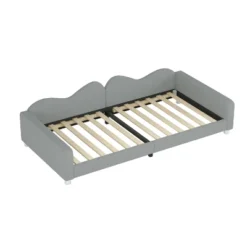 Full/Twin Size Upholstered Daybed With Cloud-Shaped Backrest 4Q - ModernLuxe -Luxe Furniture Sale GUEST 90d1f3b7 c61f 4ef7 850c eac38849ec36