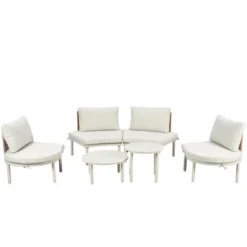 ModernLuxe 6/8-Piece Modular Half Moon Outdoor Sectional Set with Nesting Coffee Tables 25 ModernLuxe 6/8-Piece Modular Half Moon Outdoor Sectional Set with Nesting Coffee Tables -Luxe Furniture Sale GUEST 9131a57b 4a0d 4a72 b921 f4a873da02ff