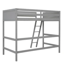 ModernLuxe Twin Size Wood Loft Bed with Ladder and Safety Rails 16 ModernLuxe Twin Size Wood Loft Bed with Ladder and Safety Rails -Luxe Furniture Sale GUEST 913d032e 25d4 49f0 b612 fc22c03f0cce