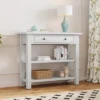 ModernLuxe 36-Inch Retro Entryway Table with Drawer and 2-Tier Storage Shelves 2 ModernLuxe 36-Inch Retro Entryway Table with Drawer and 2-Tier Storage Shelves -Luxe Furniture Sale GUEST 9242224b d48a 4b90 aa49 d21de013aac0