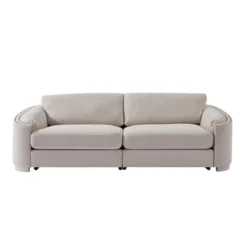 ModernLuxe Elegant Sofa with Semilunar Arms and Rivet Detailing -Luxe Furniture Sale GUEST 93d0fb04 496d 497a bfed 3e3160cf8aa8