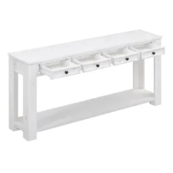 63" Retro Console Table Table With Storage Drawers And Bottom Shelf For Entryway Hallway 4M - ModernLuxe 13 63" Retro Console Table Table With Storage Drawers And Bottom Shelf For Entryway Hallway 4M - ModernLuxe -Luxe Furniture Sale GUEST 97d32b73 799a 4996 8d9d a8f5bbb84093