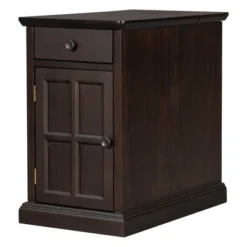 ModernLuxe Classic Vintage End Table with USB Ports and Storage Drawer 14 ModernLuxe Classic Vintage End Table with USB Ports and Storage Drawer -Luxe Furniture Sale GUEST 99dfed06 428a 4714 9471 89ce1b7bc2ef