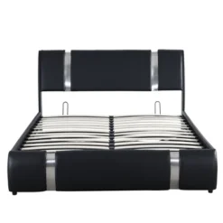 Upholstered Faux Leather Platform Bed With A Hydraulic Storage System-ModernLuxe 16 Upholstered Faux Leather Platform Bed With A Hydraulic Storage System-ModernLuxe -Luxe Furniture Sale GUEST 9c997a47 8e4c 4d64 bd70 8d8ae657d5b7