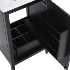 20"W Bathroom Vanity With Sink, Multi-Functional Bathroom Cabinet With Door Shelf, Drawer And Soft-closing Door -ModernLuxe 29 20"W Bathroom Vanity With Sink, Multi-Functional Bathroom Cabinet With Door Shelf, Drawer And Soft-closing Door -ModernLuxe -Luxe Furniture Sale GUEST 9efa2542 70b6 408a 83e2 0b9b6acd4dbc